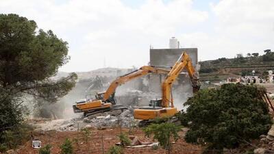 تخریب گسترده منازل فلسطینیان در جنوبغرب جنین + فیلم