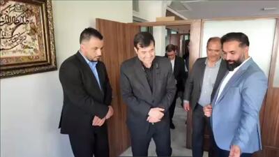  بازدید وزیر ورزش و جوانان از فدراسیون انجمن‌های ورزشی+ فیلم