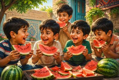 چرا هندوانه و میوههای آبدار در روزهای گرم لذتبخشاند؟