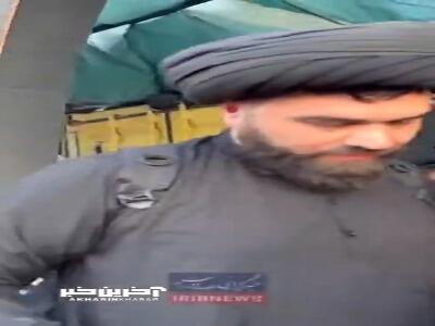  حضور مصطفی راغب در موکب اربعین