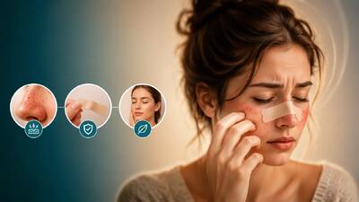 حساسیت به چسب بینی چیست؟ علائم، علت ها و بهترین روش های پیشگیری