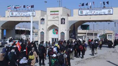  تردد زوار اربعین حسینی ۱۴۰۵ از مرز مهران به یک میلیون نفر رسید