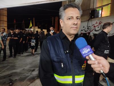  خدمات گسترده موکب شرکت گاز ایلام در اربعین؛ از توزیع روزانه چهار هزار و ۵۰۰ پرس غذای گرم تا ۶ هزار بطری آب خنک