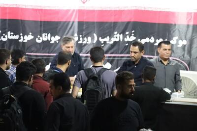  خادمی ورزشکاران و جوانان خوزستان در موکب خَدِّ التَّریب  مرز چذابه + ببینید
