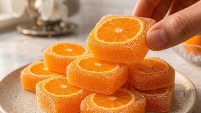  طرز تهیه پاستیل میوه ای در ۵ دقیقه / فقط با چند ماده اولیه