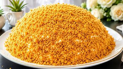 طرز تهیه کیک عسلی روسی بدون نیاز به قالب برای چای عصرانه