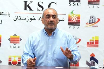  گرشاسبی: دنبال یک فوتبال خوزستانی هستیم/ قرارداد وحید امیری تمدید نشده است