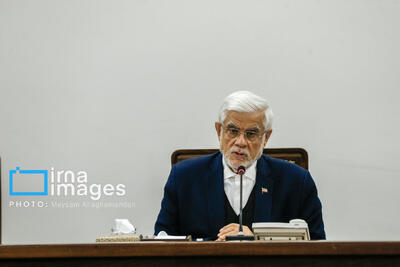  عارف: اهل جنگ و دعوا نیستیم/ اگر جنگی به ما تحمیل شود خوب دفاع می‌کنیم