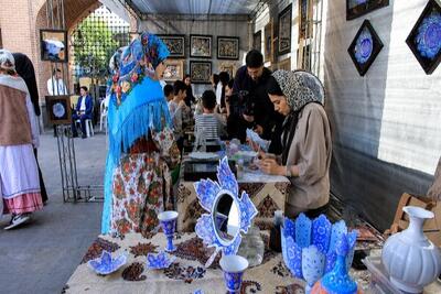  برپایی نمایشگاه صنایع‌دستی در مجموعه شیخ صفی‌الدین اردبیلی
