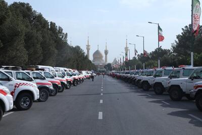  بیش از ۳۵ دستگاه خودروی امدادی به ناوگان هلال‌احمر گلستان اضافه شد