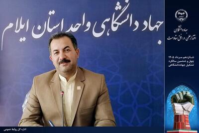  حرکت به‌سوی حل مسائل استان، راهبرد جهاد دانشگاهی ایلام در مسیر «اقتدار علمی در افق مقاومت»