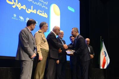  نشان ملی مهارت بر سینه معاون امور جوانان | علیرضا رحیمی سفیر ملی مهارت ایران شد