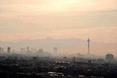  هوای تهران در وضعیت قرمز