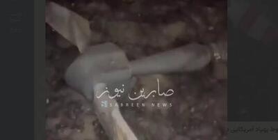  فیلم/ سقوط پهپاد آمریکایی در عراق