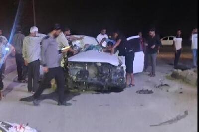  واژگونی خودرو در محور سردشت _ پیرانشهر ۳ مصدوم و یک فوتی برجای گذاشت