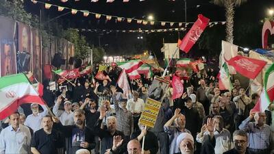  اجتماع مردم مبعوث شده آستارا در صد و چهل و نهمین قرار شبانه
