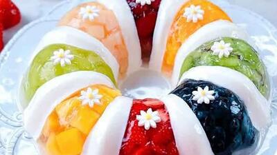 تزئین ژله مجلسی؛ ایده های شیک و ساده برای تولد و مهمانی + عکس
