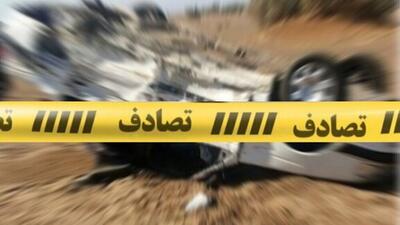  تصادف مرگبار پراید حامل زائران اربعین در هلیلان