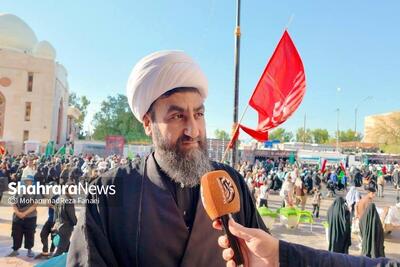 حجتالاسلام والمسلمین فاطمیارفع : خدمت رسانی شهرداری مشهد در نجف اشرف با پیوست فرهنگی انجام میشود + فیلم