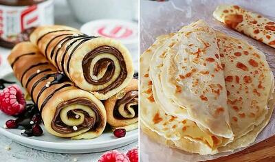  طرز تهیه کرپ رژیمی | فر و همزن برقی هم نمیخواد