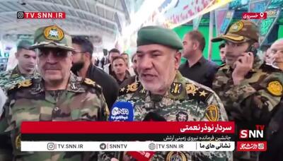  سردار نوذر نعمتی: بیمارستان‌های صحرایی مجهز به تمامی بخش‌های تخصصی در تمامی مرزها، از حدود یک هفته پیش برپا شده‌اند