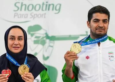  قهرمانی تیم میکس تپانچه ایران با طعم رکوردشکنی