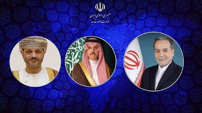 گفتوگوی تلفنی وزیر امور خارجه کشورمان با وزرای امور خارجه عمان و عربستان