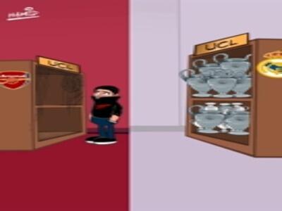 انیمیشن زیبا درباره انتقال وینیسیوس به آرسنال