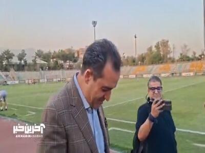 سکوت اسفندیارپور در برابر سوالات خبرنگاران رسانه