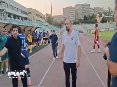  خوش‌وبش صمیمانه رحمتی و نویدکیا پیش از نبرد دوستانه