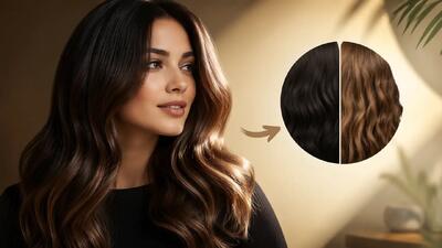  نحوه روشن کردن موهای تیره بدون دکلره | موی تیره را چگونه روشن کنم؟