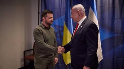 تلاش نتانیاهو و زلنسکی برای دیدار با محور ایران