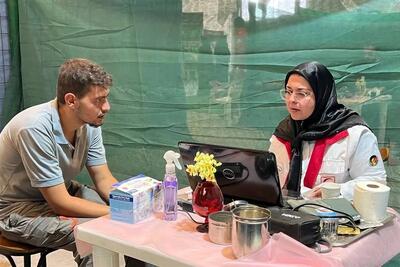 آغاز فعالیت درمانگاه هلال‌احمر بوشهر در کربلا همزمان با اربعین