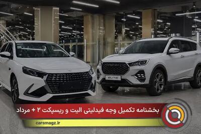 بخشنامه تکمیل وجه فیدلیتی الیت و ریسپکت ۲ + مرداد 1405