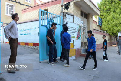  تصاویر: برگزاری امتحانات نهایی پایه یازدهم - بندرعباس