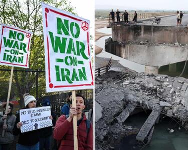  آمریکایی‌ها از ادامه جنگ ایران احساس خطر می‌کنند: زندگی ما ویران شده است