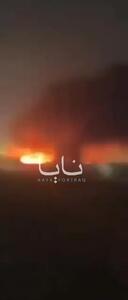  تصاویری از حمله آمریکا و عربستان به پایگاه تیپ ۳۰ حشدالشعبی در استان نینوای عراق