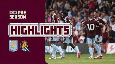  خلاصه بازی استون ویلا 2-4 رئال سوسیداد