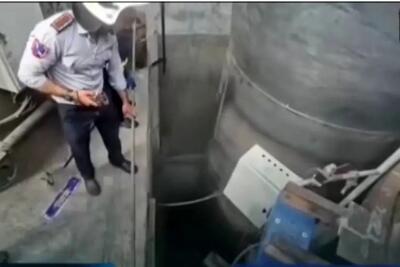  جان باختن یک کارگر بر اثر سقوط از ارتفاع در شهرک صنعتی نجف‌آباد