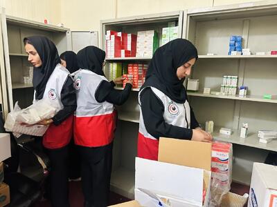  ارائه خدمات درمانی هلال‌احمر هرمزگان به بیش‌از ۲ هزار زائر اربعین در عراق