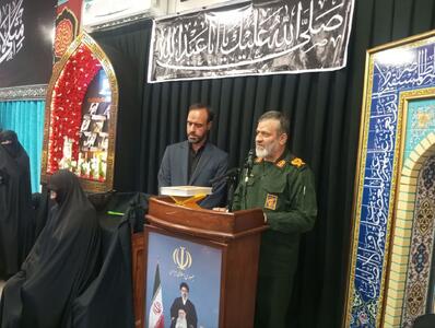  فرمانده سپاه قزوین: اراده زنان ایران در ایام جنگ سست نشد