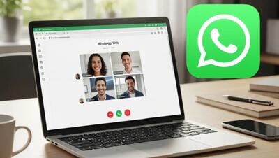 رونمایی واتساپ از قابلیت جدید؛ تماس صوتی و تصویری وب فعال شد
