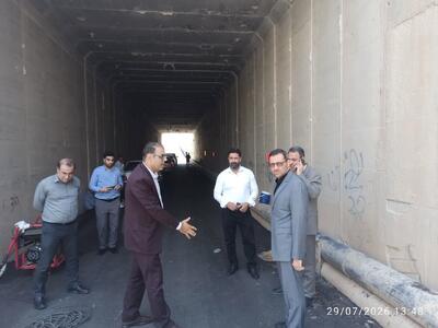 تکمیل آسفالت تقاطع غیرهمسطح شهرک صنعتی خرم آباد پیش از پایان مهلت ۱۴ روزه
