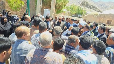  سه روز پس از گزارش مهر؛ استاندار به گولگ و شیخ‌آباد رفت