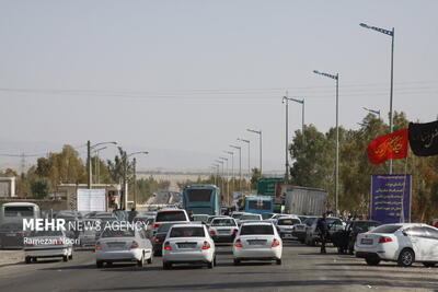  ترافیک در محورهای منتهی به مهران پرحجم اما روان است
