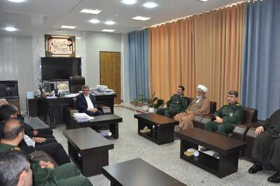  تأکید دادستان یاسوج و فرمانده سپاه فتح بر گسترش تعاملات قضایی و امنیتی