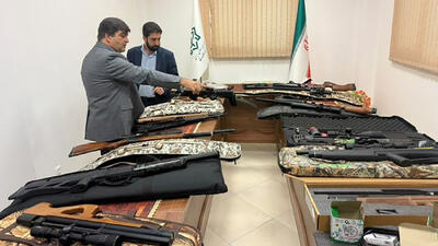 کشف مواد منفجره، سلاح و مهمات جنگی در اردکان