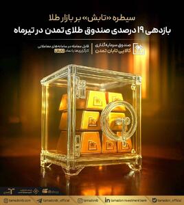  سیطره «تابش» بر بازار طلا