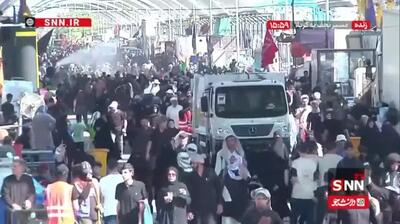  قدم‌هایی که به عشق امام حسین (ع) برداشته می‌شود/ زیارت دست جمعی کاروان هنر و رسانه/ بزرگترین اجتماع معنوی جهان + فیلم