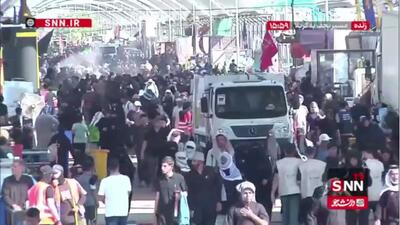  قدم‌هایی که به عشق امام حسین (ع) برداشته می‌شود